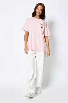 Дисней Кермит, живущий мечтой футболка в Skinnydip, розовый