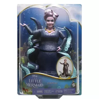 Дисней, кукла, Урсула, Русалочка Mattel