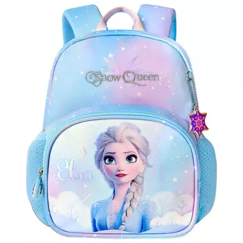 Disney Детские рюкзаки из искусственной кожи, маленькие, градиентные, синие, фиолетовые