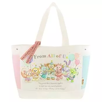 Disney Холщовая сумка-шоппер, сумка-тоут, женская, бежевого цвета