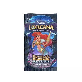 Disney Lorcana Booster — Коллекционная карточная игра Возвращение Урсулы