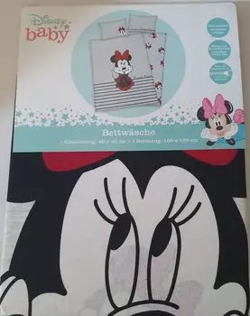 Disney Minnie Mouse — двустороннее постельное белье — 40 х 60/135 х 100 см Herding