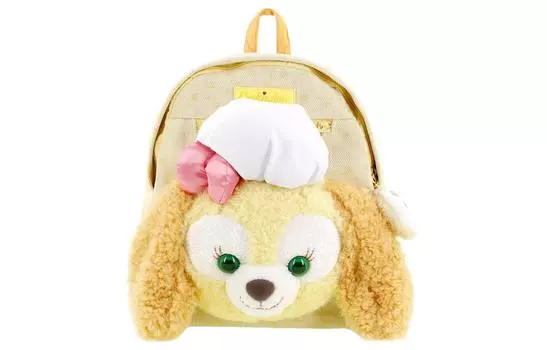 Disney Плюшевый рюкзак, стандартный, женский, желтый