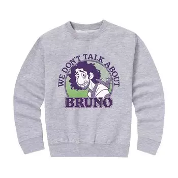 Disney's Encanto Boys 8-20 Talk About Bruno Флисовый свитшот с рисунком Licensed Character