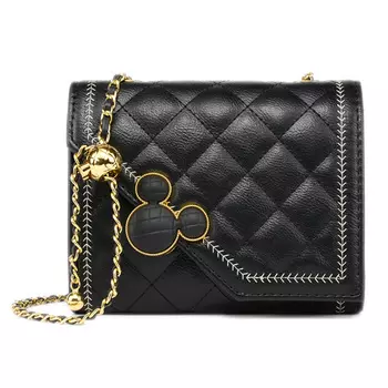 Disney Сумка через плечо из искусственной кожи серии Mickey, маленькая, женская, черная