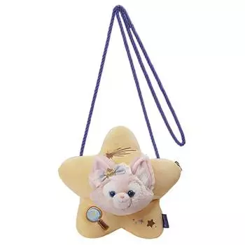 Disney Сумка через плечо из полиэстера, обычная женская, желтого цвета