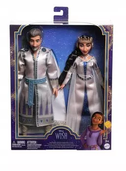 DISNEY WISH WISH DOLL Король Магнифико и королева Амайя фон Розас 2 КУКЛЫ