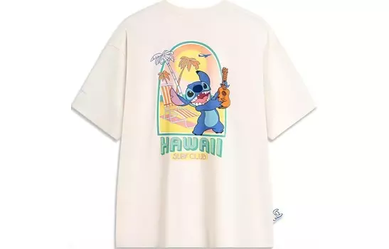 Disney X Disney Футболка мужская Off White Lining, кремовый