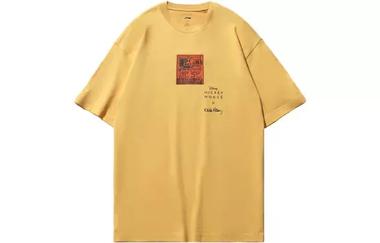 Disney X Disney Футболка мужская светло-охровая Lining, цвет Light ochre