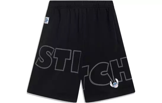 Disney X Disney повседневные шорты мужские черные Lining, черный