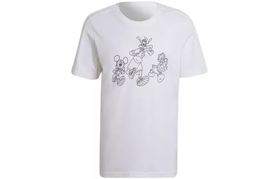 Disney X Футболка мужская белая Adidas Originals, белый