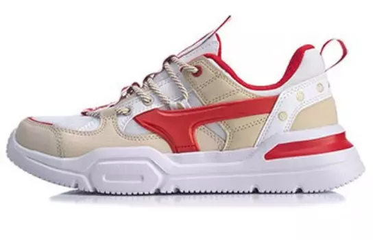 Disney X LINING Mark Lifestyle Shoes Men Low-top Red And White