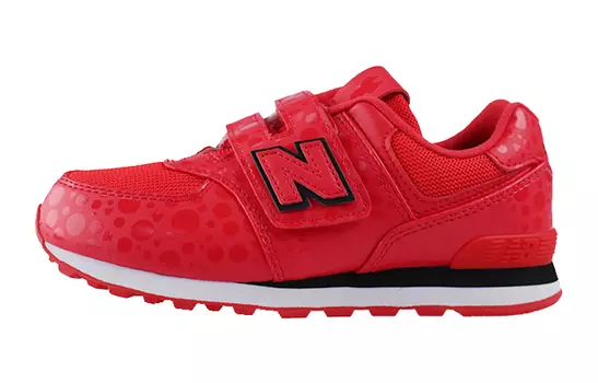 Disney X NB 574 Детские кроссовки Детские низкие красные/черные/белые New Balance