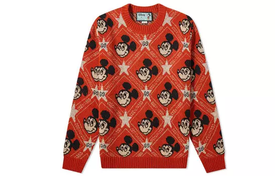 Disney X свитер мужской оранжевый Gucci, оранжевый