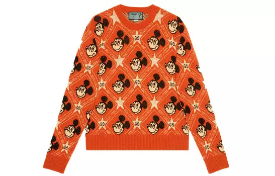 Disney X свитер мужской оранжевый Gucci, оранжевый
