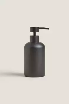 Диспенсер для мыла из черной смолы Zara, черный