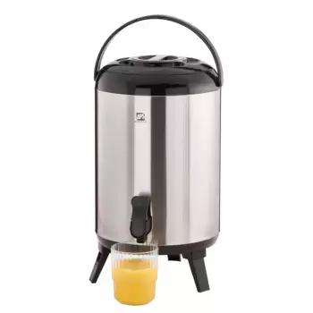 Диспенсер для напитков APS «Iso-Dispenser», нержавеющая сталь, для горячих и холодных напитков, 9,5 л, цвет silberfarben