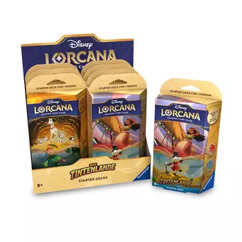 Дисплей стартового набора Disney Lorcana — Коллекционная карточная игра Inklands