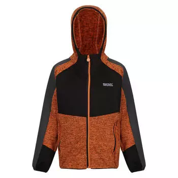 Dissolver VI Флисовая толстовка на молнии для мальчиков и девочек, клен REGATTA, цвет naranja