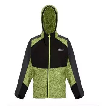 Dissolver VI Флисовая толстовка на молнии для мальчиков и девочек, черная, REGATTA, цвет gris