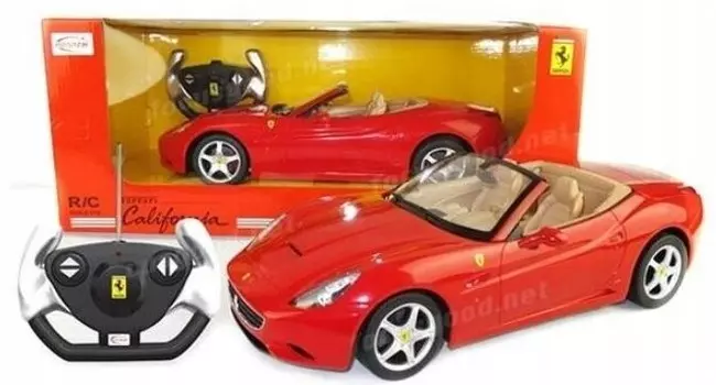 Дистанционно управляемый аккумулятор FERRARI California Rastar