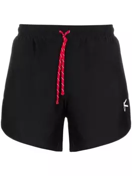 District Vision спортивные шорты Spino с логотипом, черный