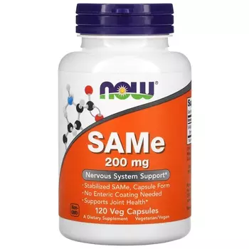 Дисульфат Тозилат NOW Foods SAMe, 120 капсул
