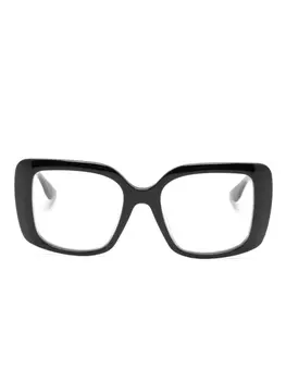 Dita Eyewear очки Adabrah в массивной оправе, черный