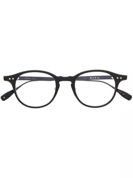 Dita Eyewear очки Ash с логотипом, черный
