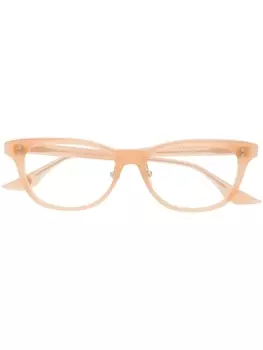Dita Eyewear очки Brehm в оправе 'кошачий глаз', нейтральный цвет