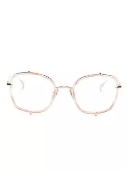 Dita Eyewear очки Talon Three в квадратной оправе, розовый