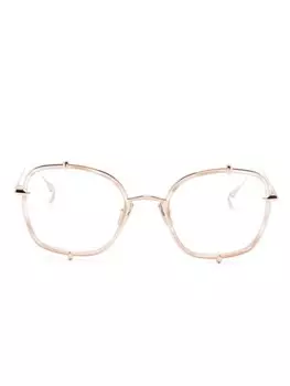 Dita Eyewear очки Talon Three в квадратной оправе, розовый