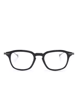 Dita Eyewear очки в квадратной оправе с логотипом, черный
