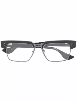 Dita Eyewear очки в квадратной оправе с логотипом, черный