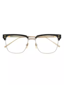 Dita Eyewear очки в квадратной оправе, золотистый