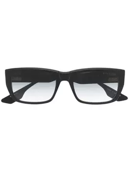 Dita Eyewear солнцезащитные очки Alican в прямоугольной оправе, черный