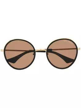 Dita Eyewear солнцезащитные очки Lageos в массивной оправе, черный