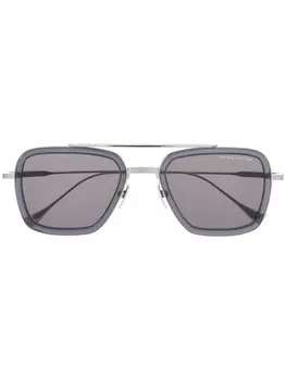 Dita Eyewear солнцезащитные очки-пилоты с затемненными линзами, серебряный