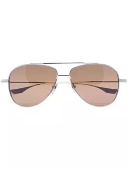Dita Eyewear солнцезащитные очки-пилоты, серебристый