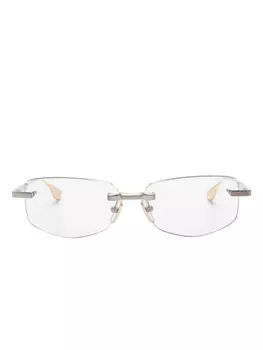 Dita Eyewear солнцезащитные очки Trysim, золотой