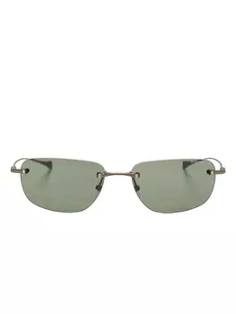 Dita Eyewear солнцезащитные очки в прямоугольной оправе, черный