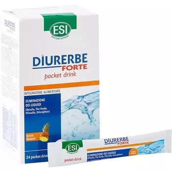 Diurerbe Forte 24 Pocket Drink Вкус Ананаса Esi