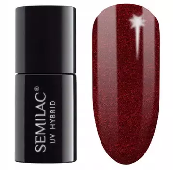 DIVINE RED 306 ПОЛУМАТОВЫЙ ГИБРИДНЫЙ ЛАК ДЛЯ НОГТЕЙ Semilac