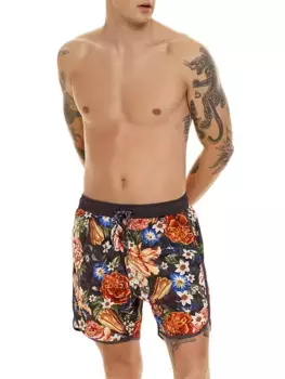 Diving Into Dreams Плавки Liam с цветочным принтом Agua Bendita, многоцветный