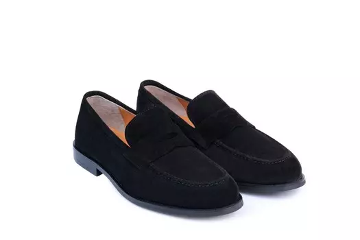 Дива Пенни Лоферы VellaPais, черный