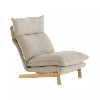 Диван-кресло Muji с высокой откидной спинкой, коричневый