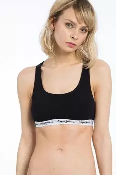 Дикси бюстгальтер Pepe Jeans, черный