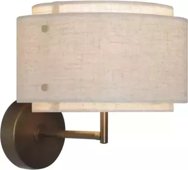 Дизайн для людей Настенный светильник "Такай", 1 лампочка, лампочка E27 | без лампочек Design for the people 23 см, Высота: 25 см, бежевый