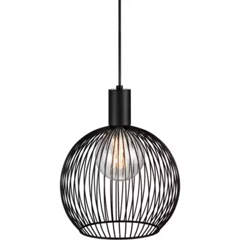 Дизайн для людей подвесной светильник «AVER», 1 лампочка, лампочка E27 | без лампочки, подвесной светильник, подвесной светильник Design For The People, черный