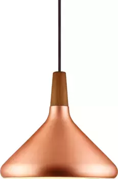 Дизайн для людей подвесной светильник "Nori", 1 лампочка, лампочка E27 | Лампы можно менять без лампочек, скандинавский дизайн Design for the people 27 см, Высота: 24,5 см, медный/коричневый